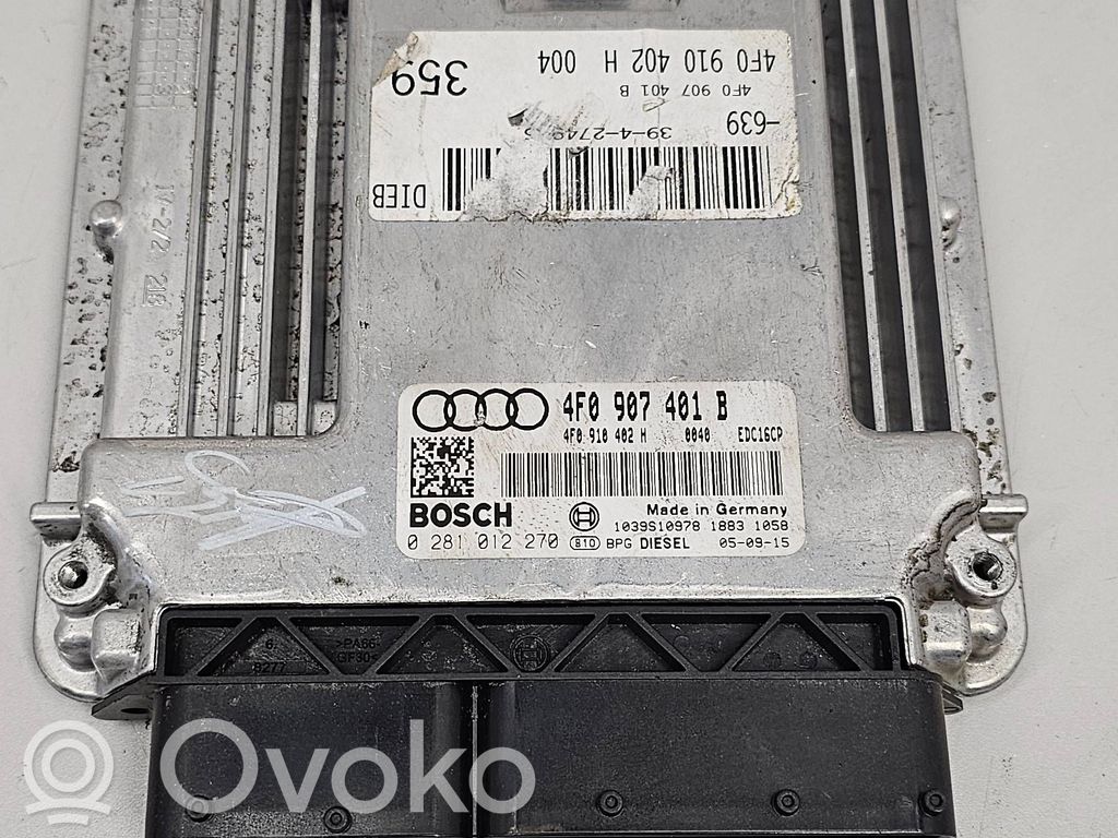 Audi A6 S6 C6 4F Engine control unit/module 