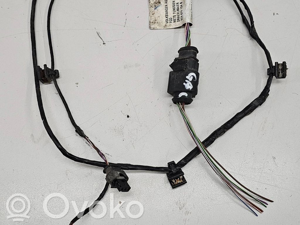 Volkswagen PASSAT B6 Cableado del sensor de aparcamiento (PDC) 