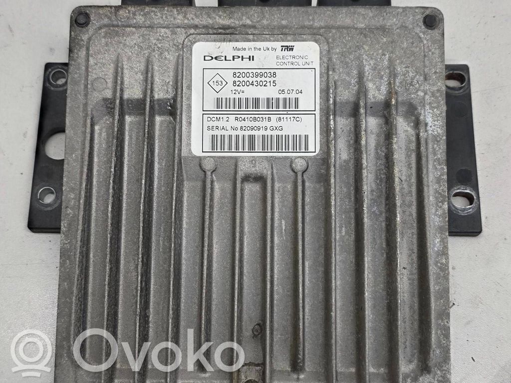 Renault Modus Engine control unit/module 
