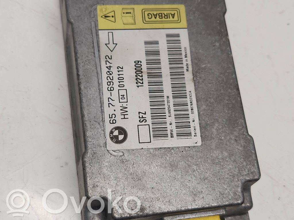 Airbagsteuergerät   6920472,12220009,02B076RD2X2J4