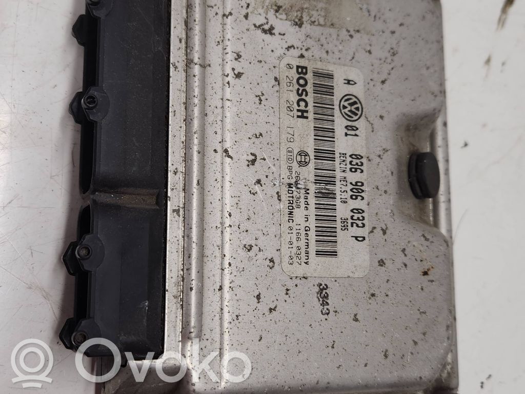 Engine control unit/module   036906032P,0261207179