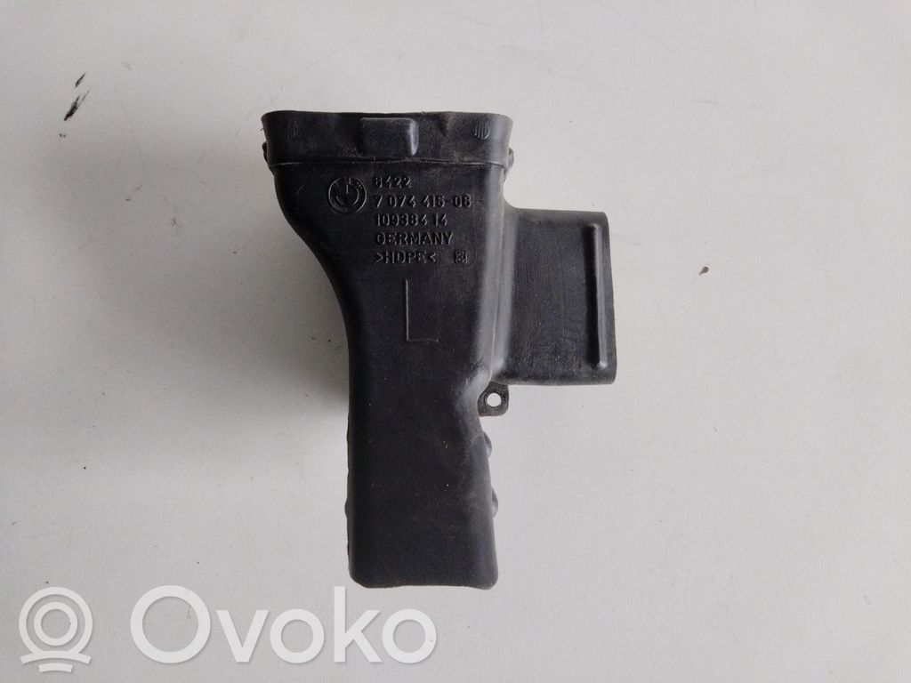 BMW 5 E60 E61 Ohjaamon sisäilman ilmakanava 