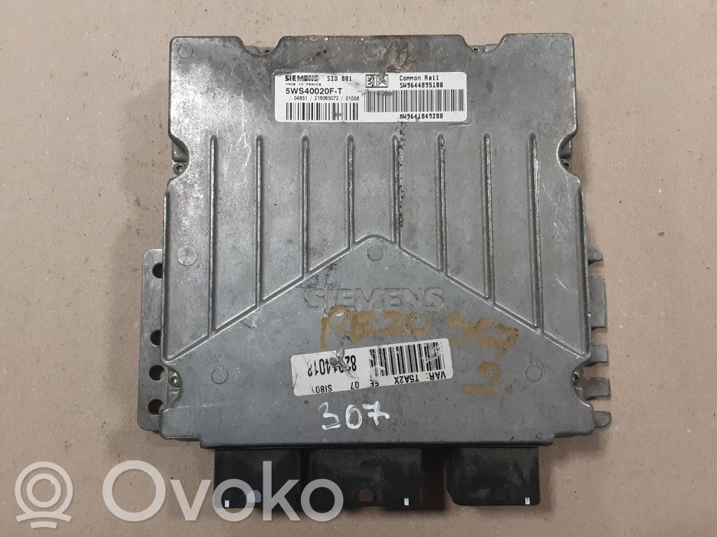 Peugeot 307 Engine control unit/module 