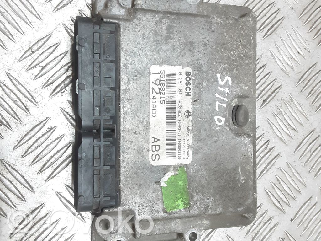 Fiat Stilo Engine control unit/module 