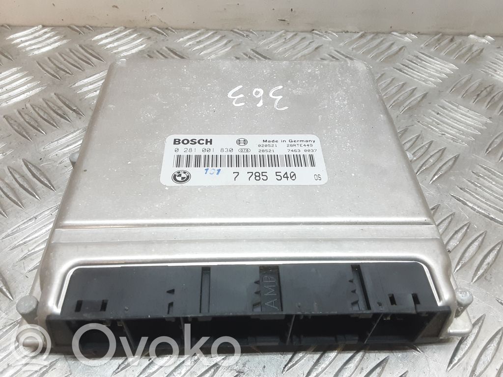 BMW 5 E39 Engine control unit/module 