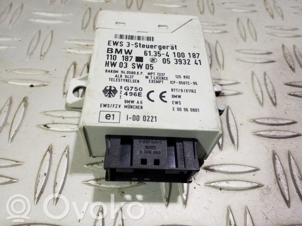 Immobilizer control unit/module   61354100187,05393241,HW03SW5