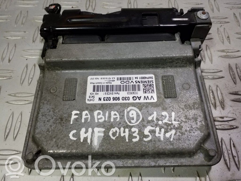 Engine control unit/module   03D906023N,5WP4085104