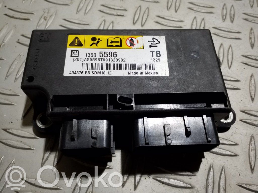 Airbag control unit/module   13505596,404376B5