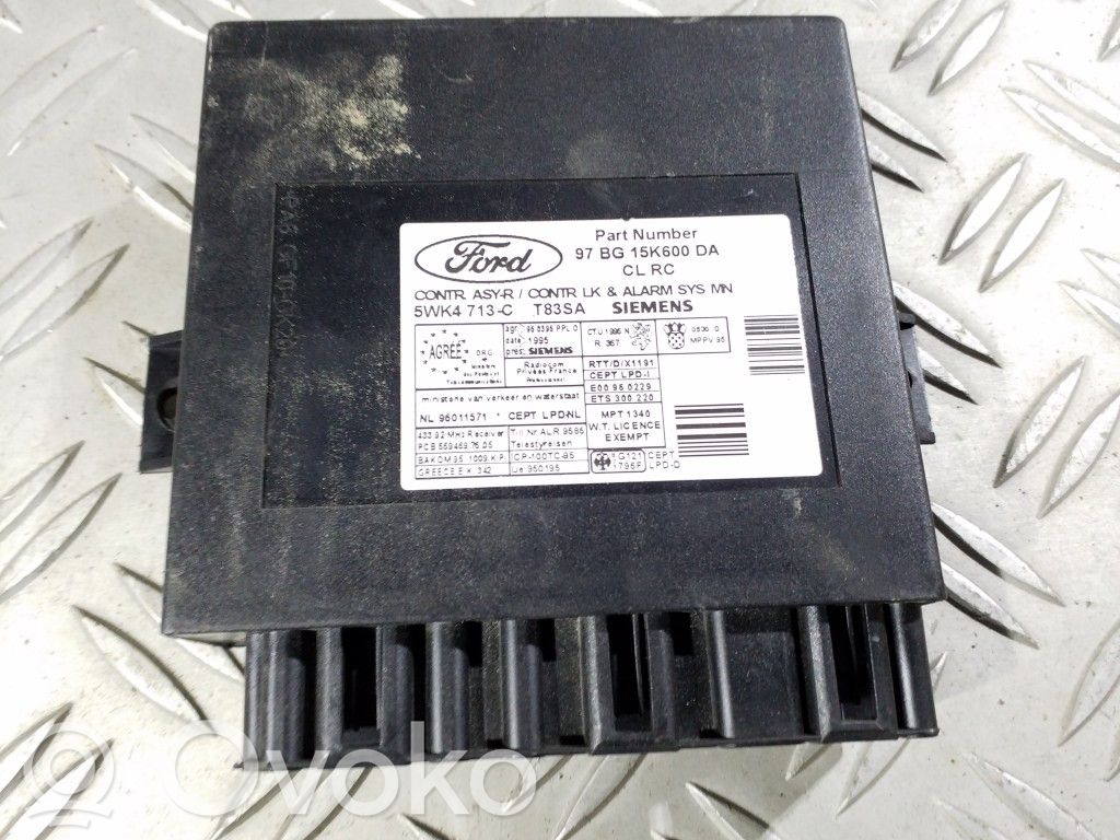 Ford Mondeo MK II Oven keskuslukituksen ohjausyksikön moduuli 