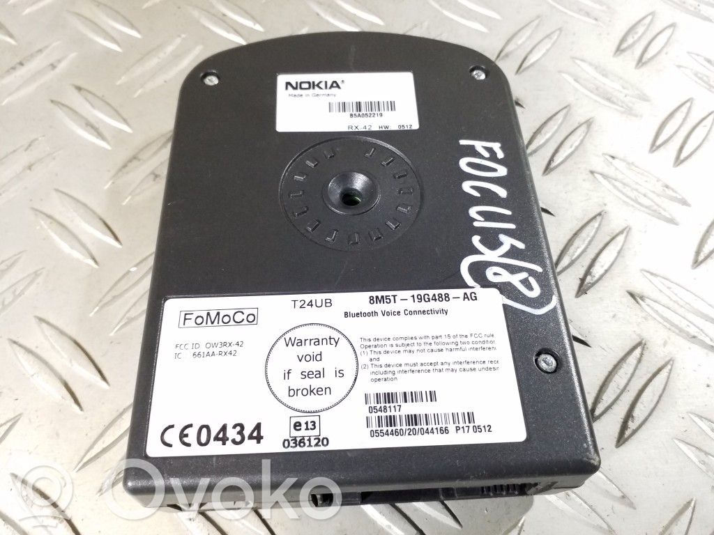 Ford Focus Bluetooth control unit module 