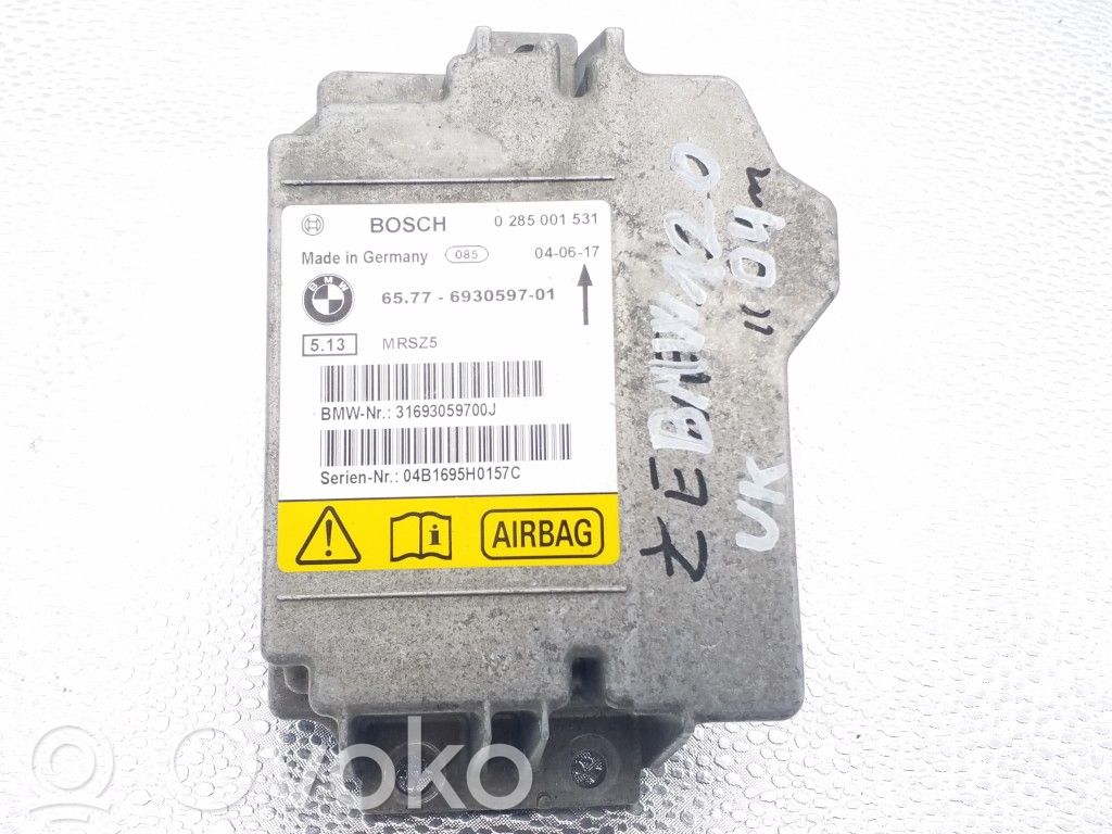 BMW 1 E81 E87 Airbag control unit/module 
