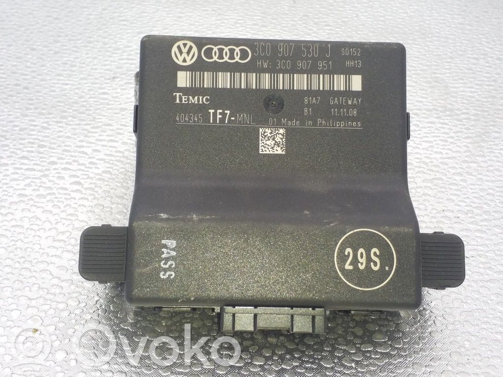 Volkswagen PASSAT CC Otras unidades de control/módulos 