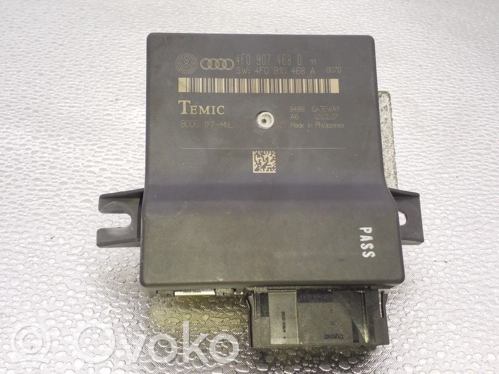 Other control units/modules   4F0907468D,4F0910468A