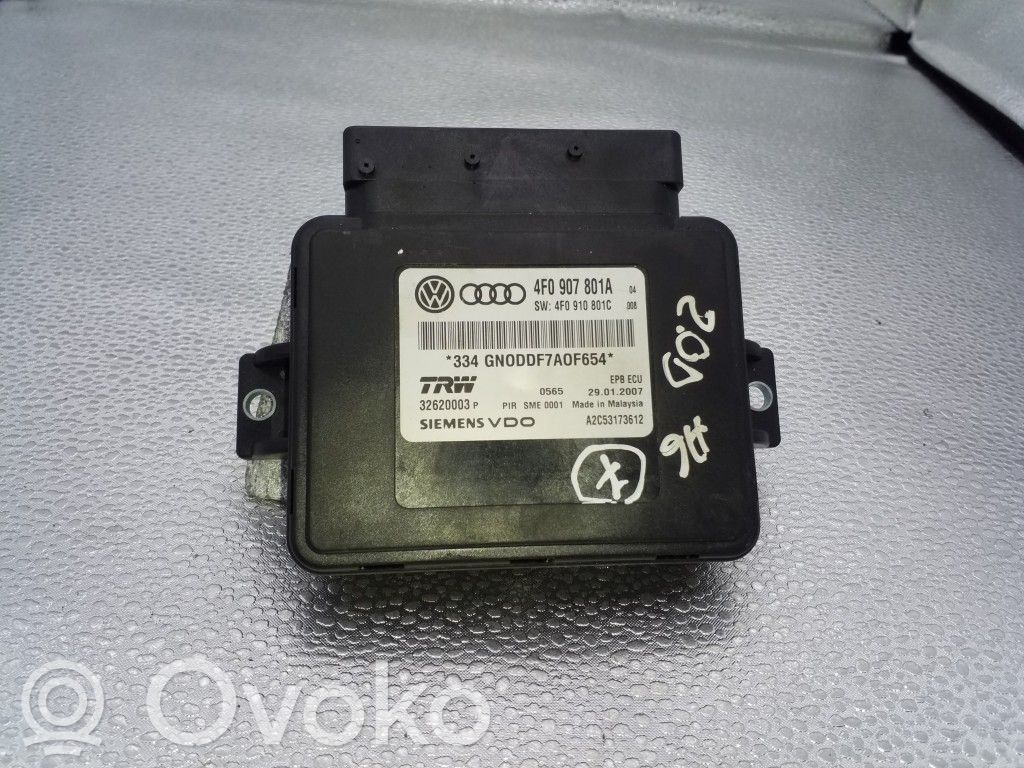 Hand brake control module   4F0907801A,4F0910801C