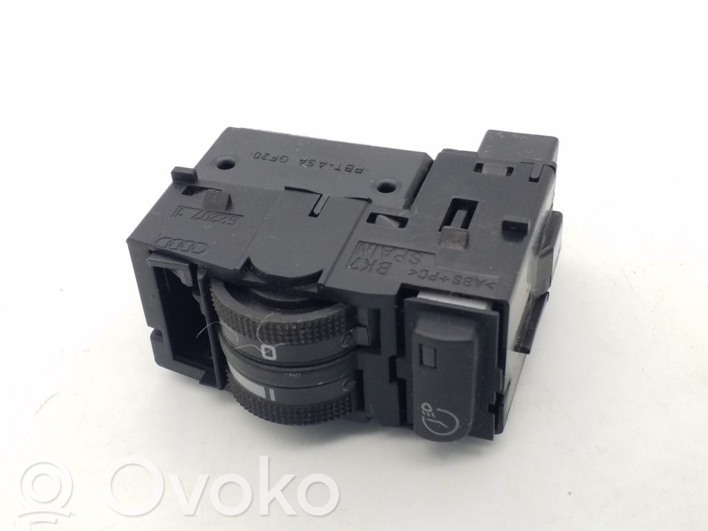 Audi A4 S4 B6 8E 8H Headlight level height control switch 