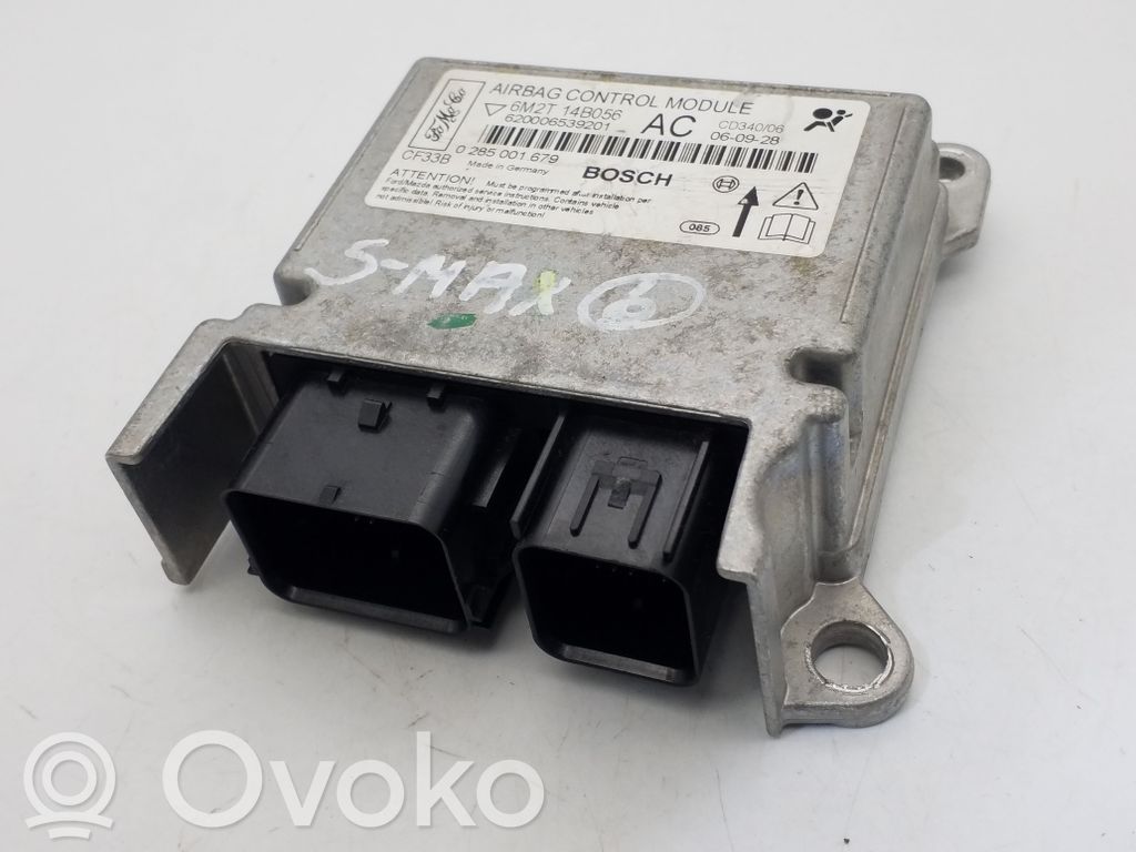 Airbag control unit/module   6M2T14B056AC,0285001679