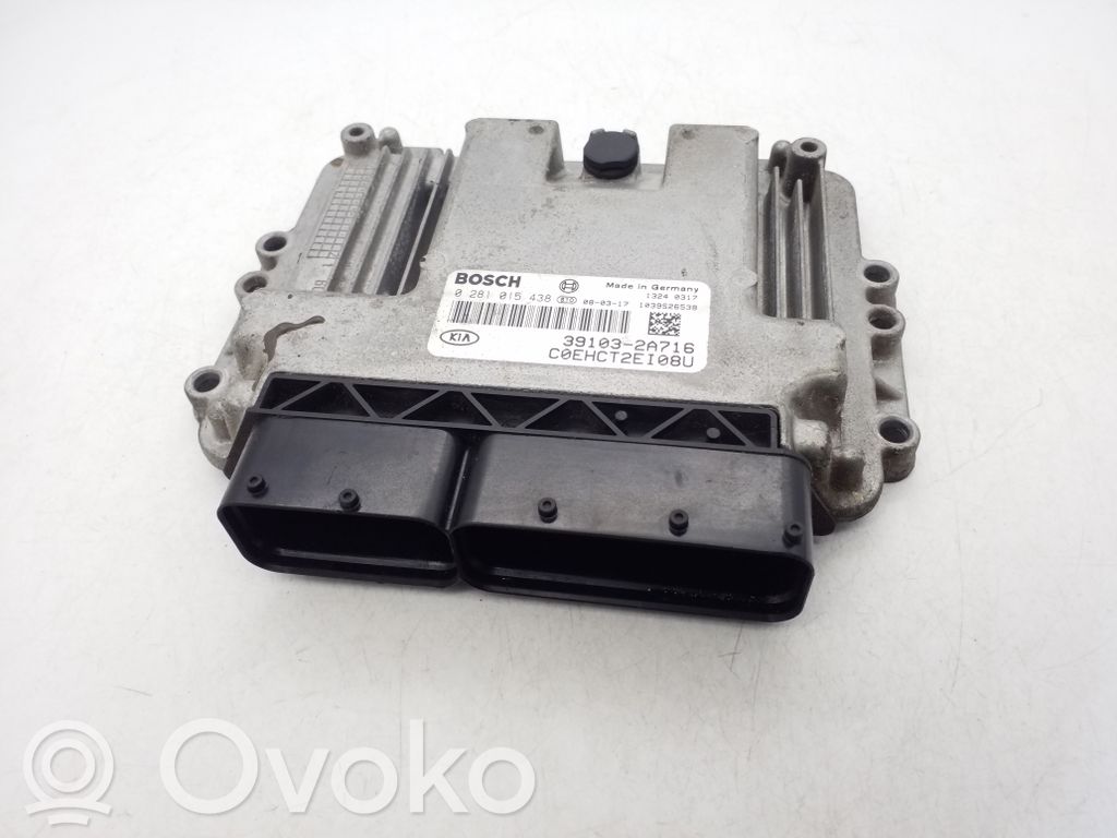 KIA Ceed Unité de commande, module ECU de moteur 