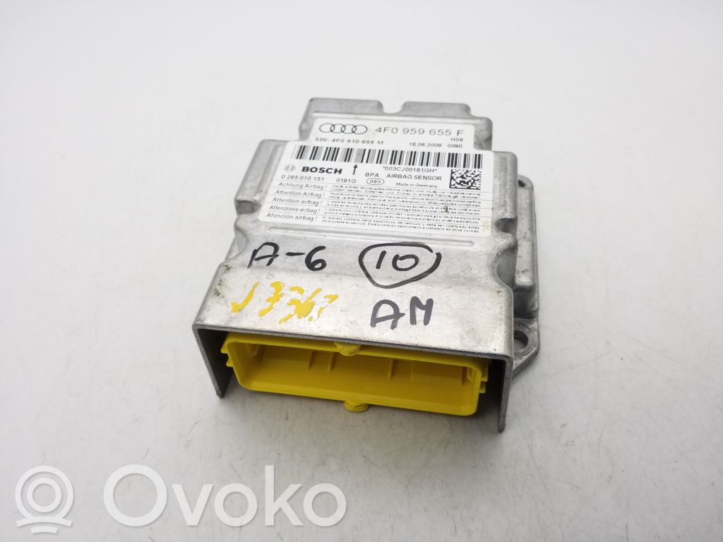 Audi A6 S6 C6 4F Airbag control unit/module 