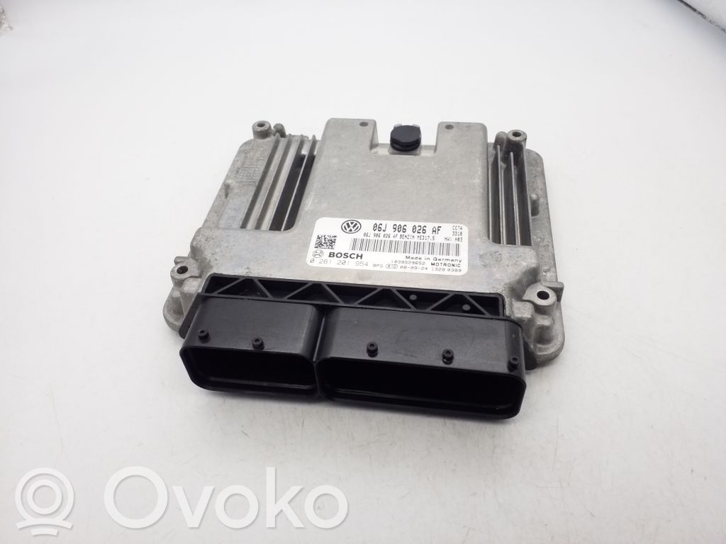 Engine control unit/module ECU   06J906026AF,0261201954