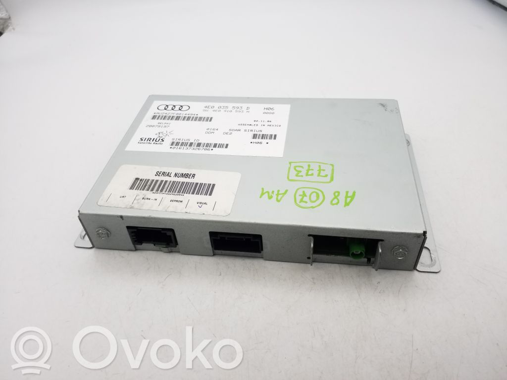 Audi A8 S8 D3 4E Head unit multimedia control 