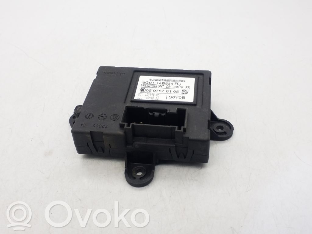 Unité de commande module de porte   6G9T14B534BJ,0507878105