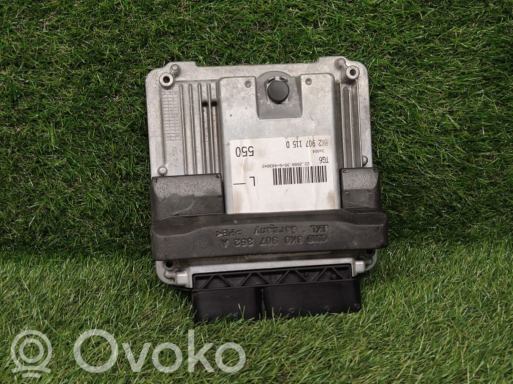 Engine control unit/module ECU   8K2907115D,0261201904