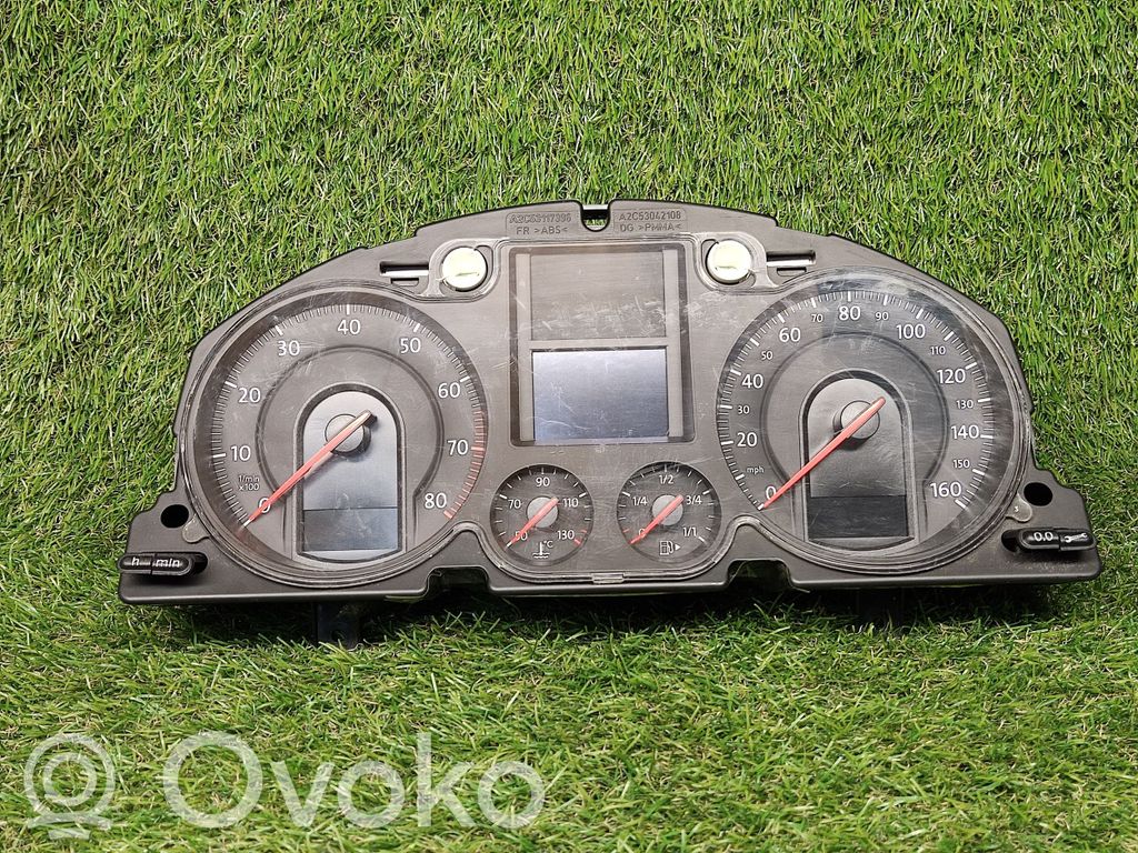 Volkswagen PASSAT B6 Tachimetro (quadro strumenti) 