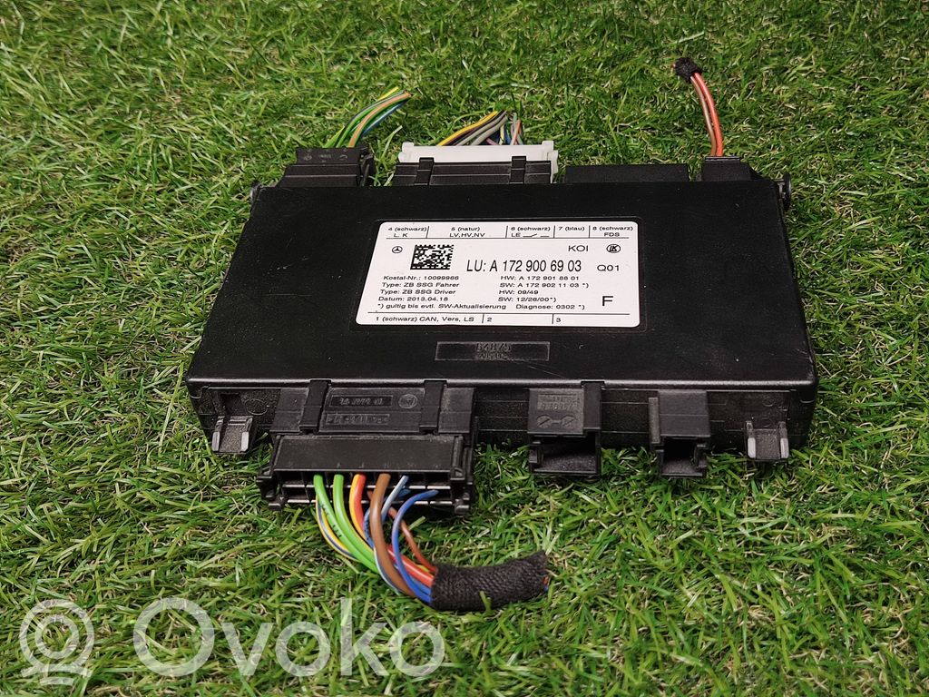 Mercedes-Benz E W212 Module de commande de siège 