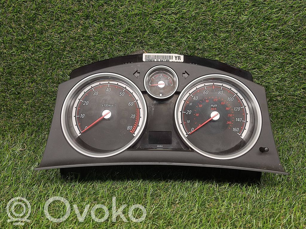 Opel Astra H Vitezometru (grup de instrumente) 