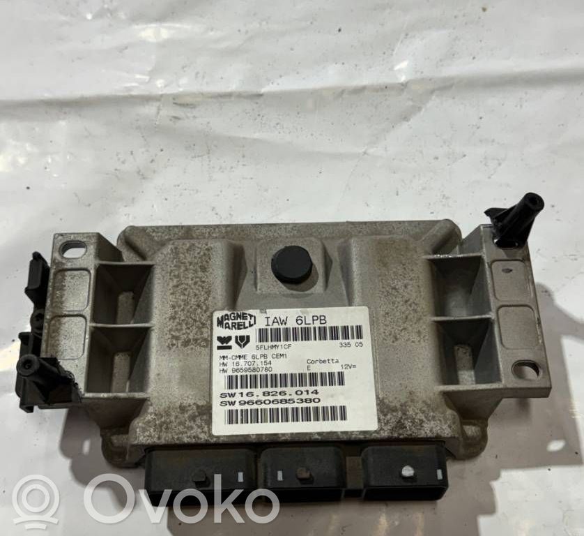 Peugeot 407 Engine control unit/module 