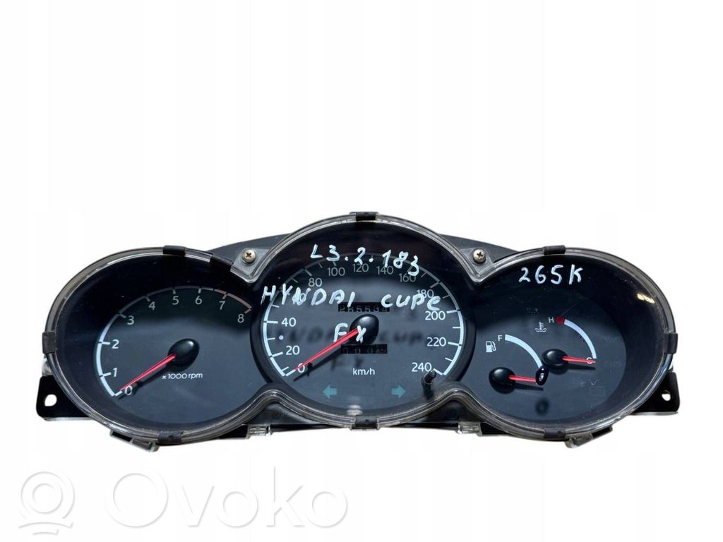 Hyundai Coupe Tachimetro (quadro strumenti) 