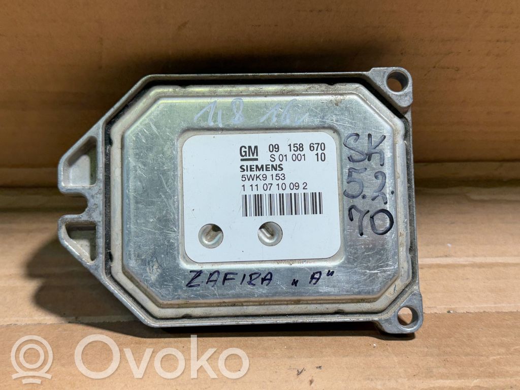 Engine control unit/module ECU   09158670