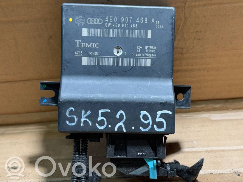 Muut ohjainlaitteet/moduulit   4E0907468A