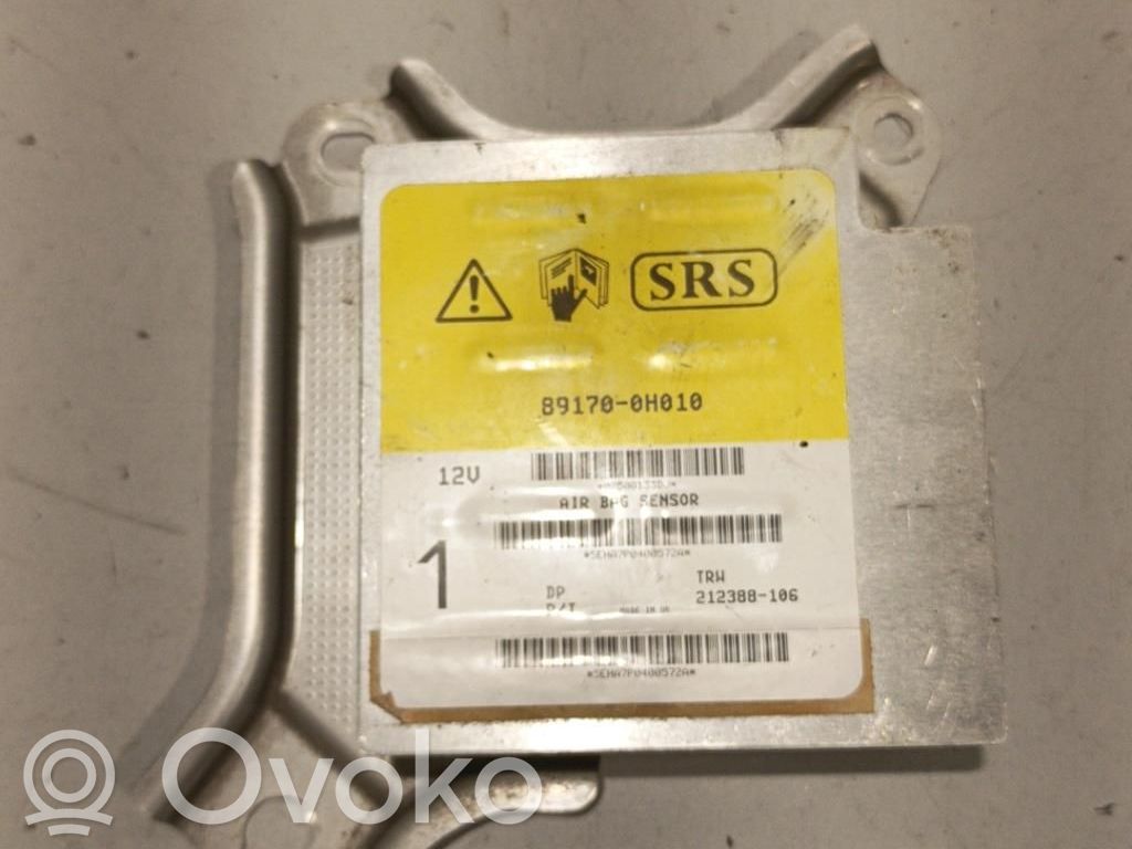 Citroen C1 Airbag control unit/module 
