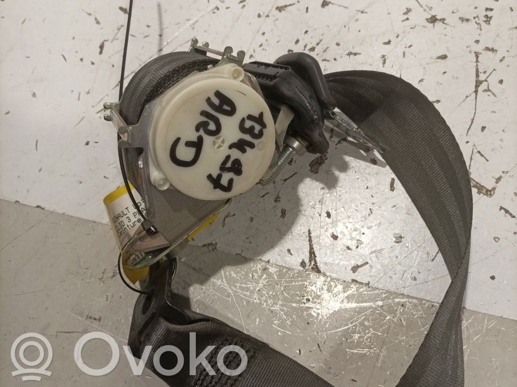 Renault Clio III Cinturón trasero 