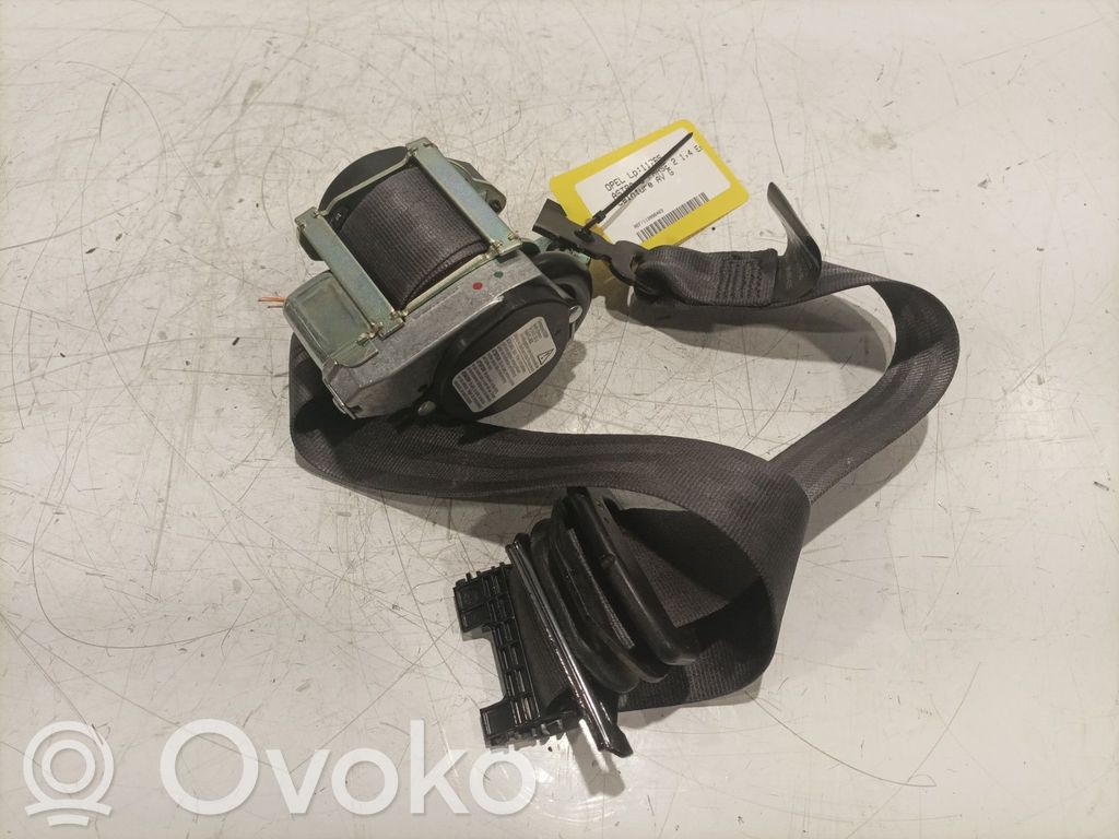 Opel Astra J Cinturón delantero 