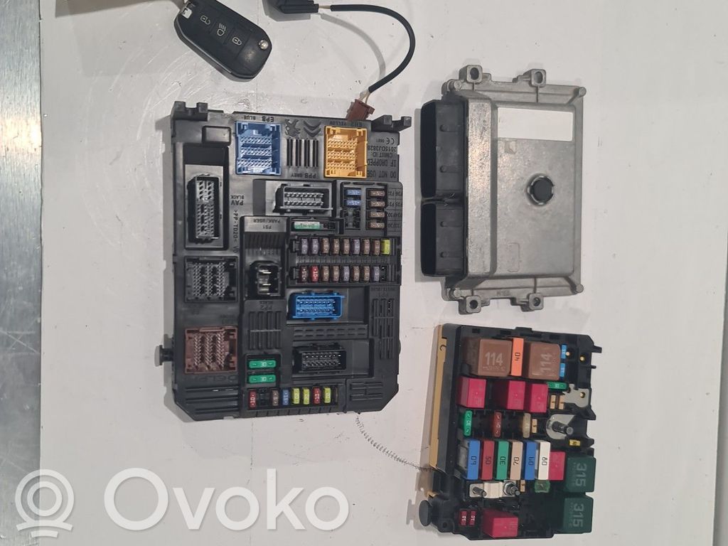 Citroen C3 Engine ECU kit and lock set 