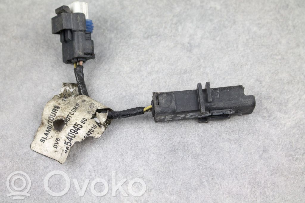 Sensor de posición del cigüeñal   9654094580