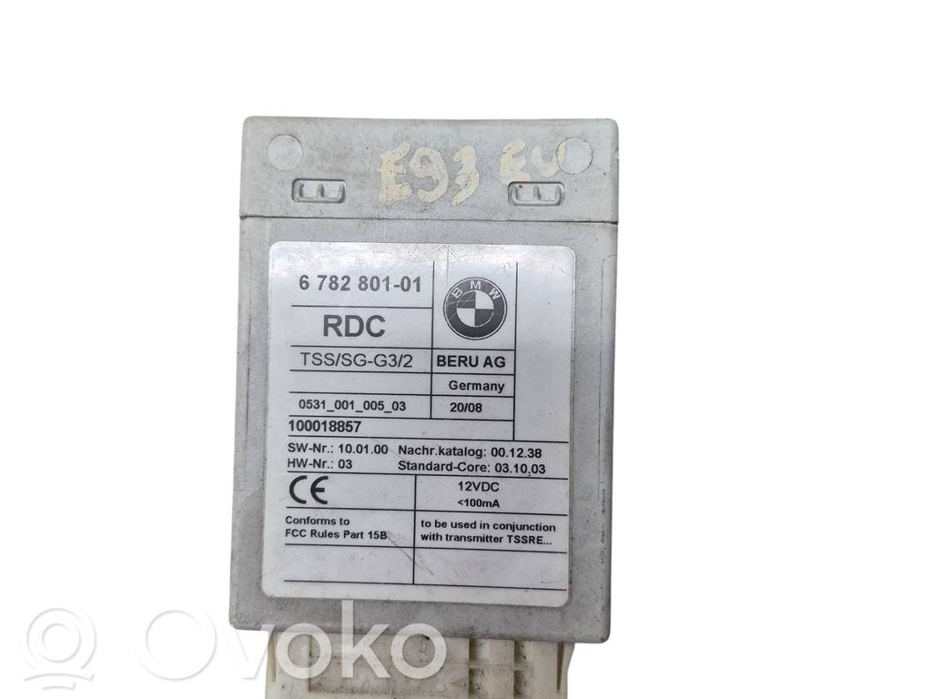 Tire pressure control unit   6782801