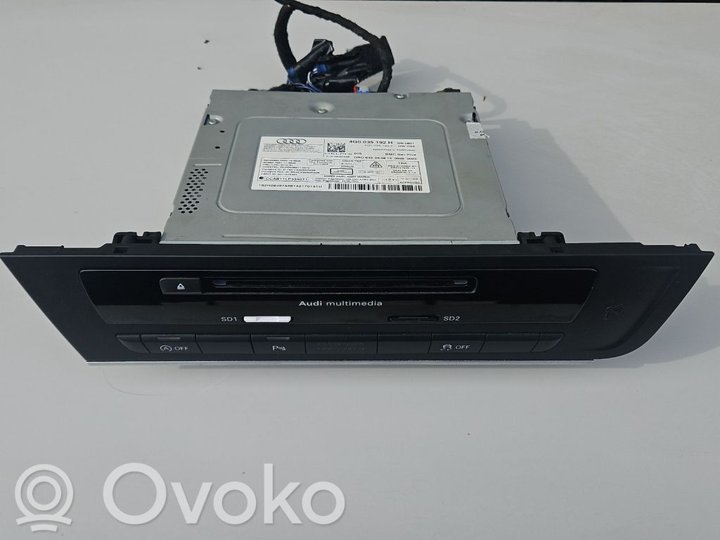 Audi A6 S6 C7 4G Panel / Radioodtwarzacz CD/DVD/GPS 
