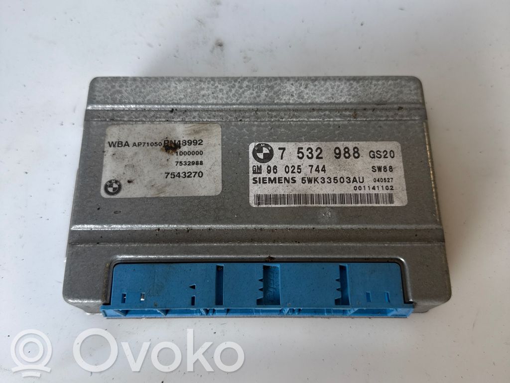 BMW 3 E46 Pārnesumkārbas vadības bloks 