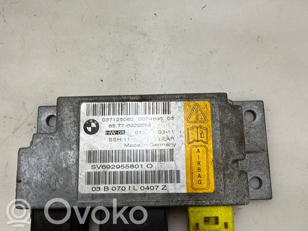 BMW 7 E65 E66 Airbag control unit/module 