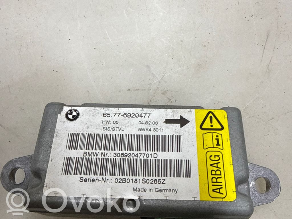 BMW 7 E65 E66 Airbag control unit/module 