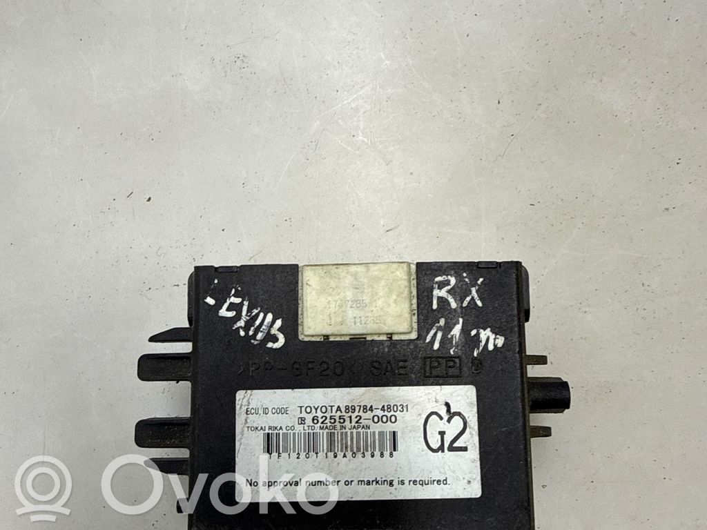 Lexus RX 450H Immobilizer control unit/module 