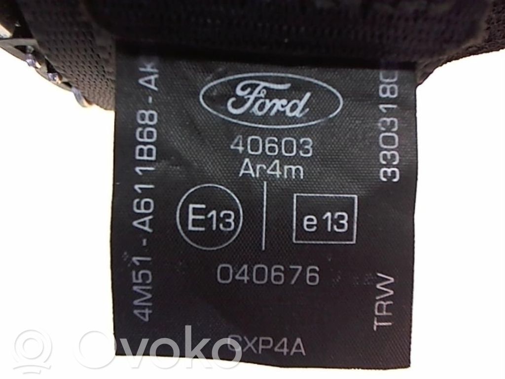 Ford Focus Cinturón trasero 