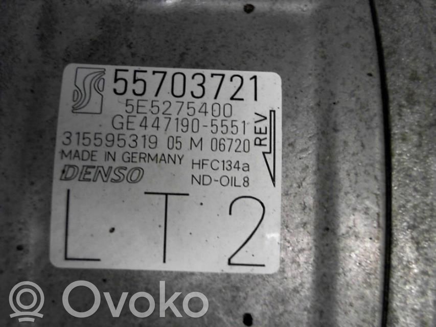 Opel Corsa D Air conditioning (A/C) compressor (pump) 