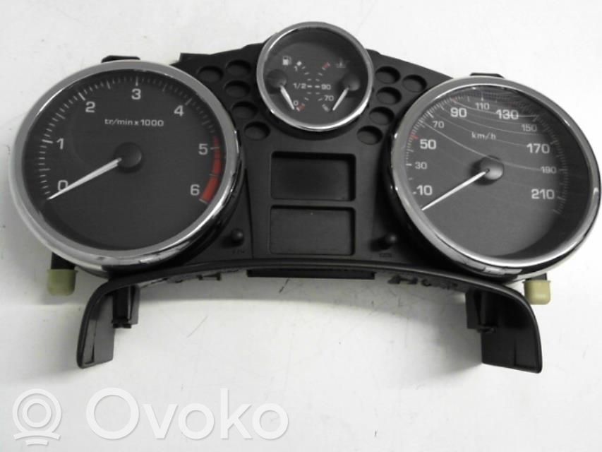 Peugeot 207 Geschwindigkeitsmesser Cockpit 