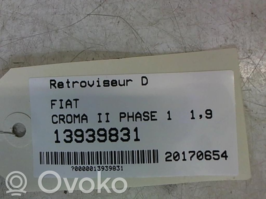 Fiat Croma Espejo lateral manual 
