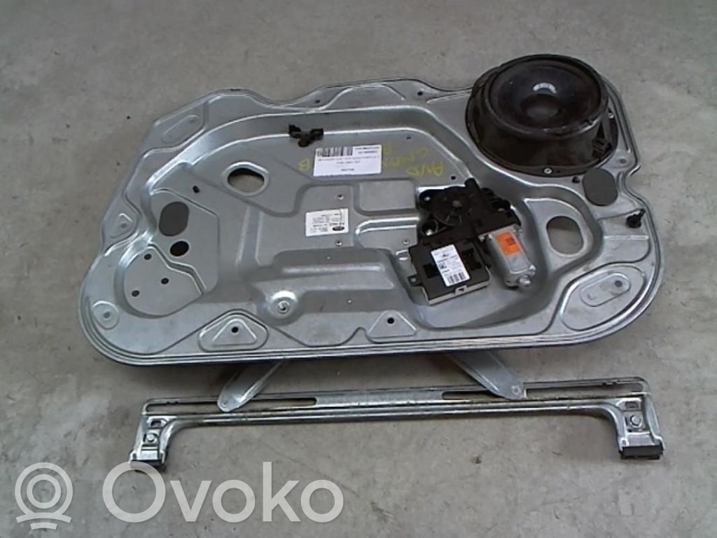Ford C-MAX I Front door window regulator with motor 