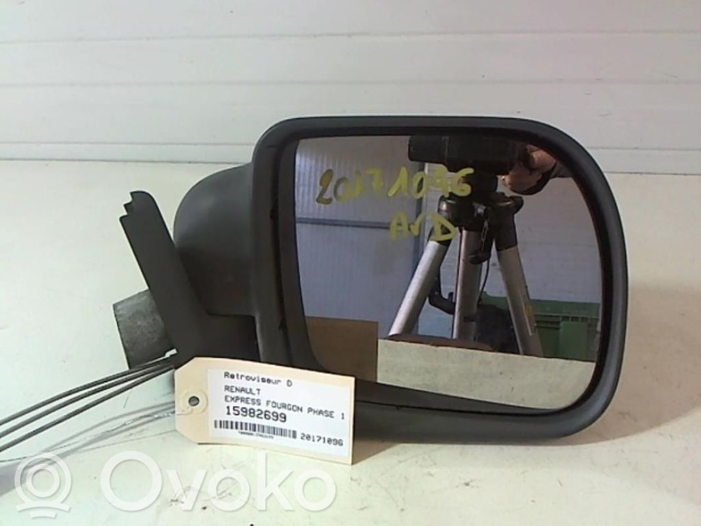 Manualne lusterko boczne drzwi przednich   7700808133